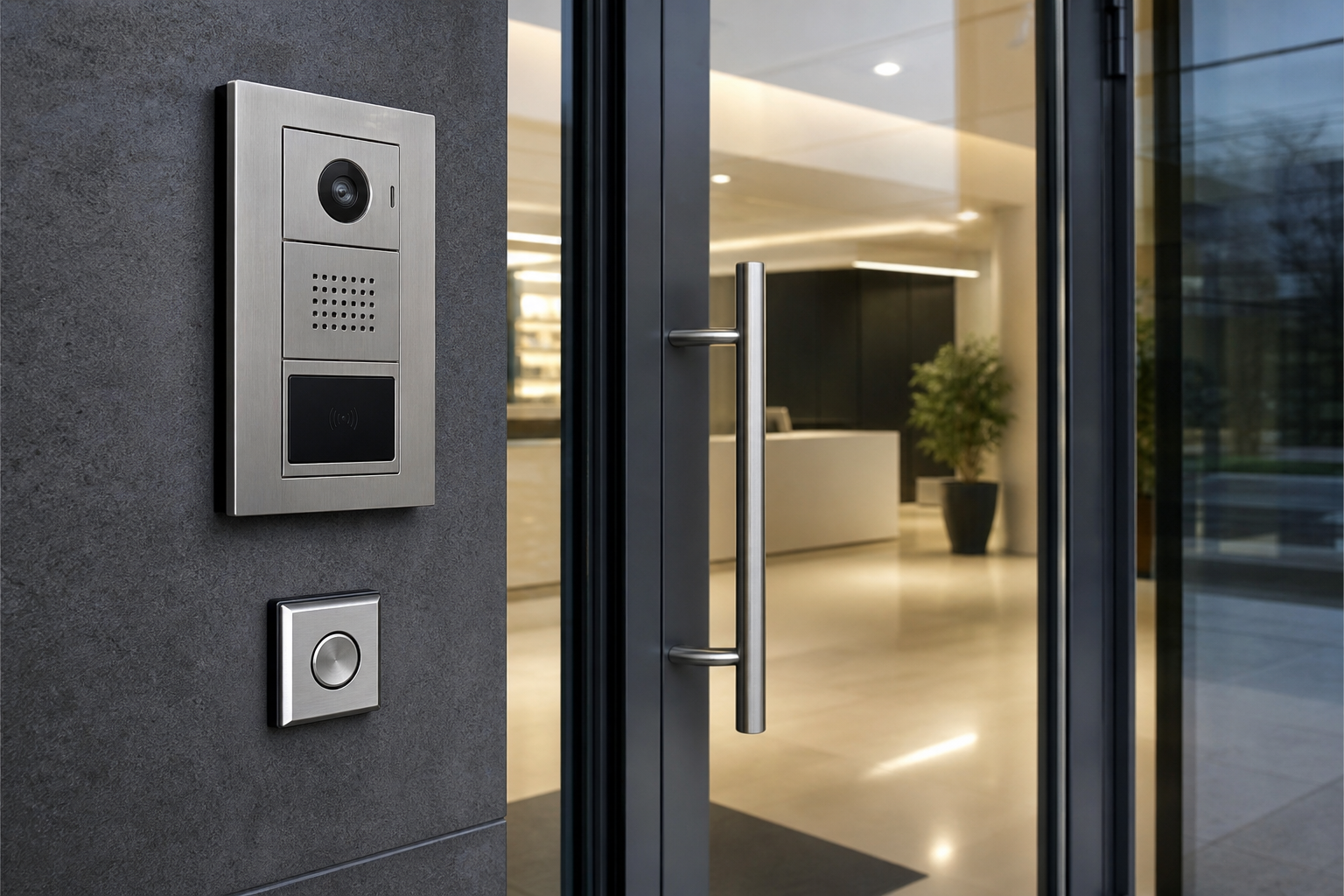 Access control system at a Hertfordshire commercial premises